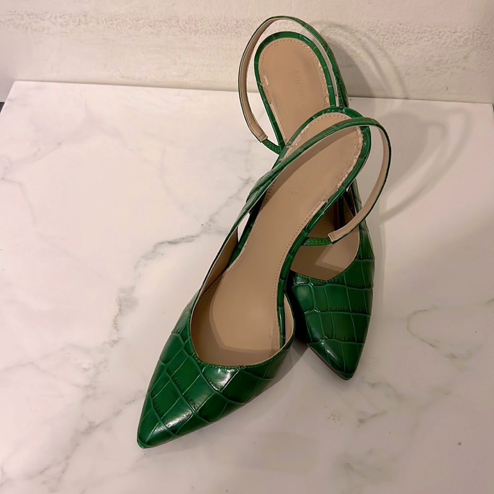 Michael Kors Green Heels